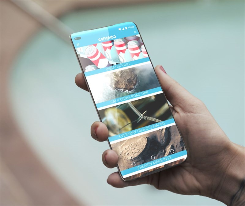 Xuất hiện concept smartphone không viền cạnh, là mơ ước của nhiều tín đồ công nghệ?