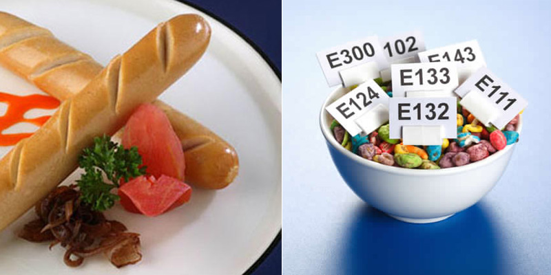 Xúc xích chứa nhiều phụ gia không tốt cho sức khỏe nhất là khi dùng quá hàm lượng