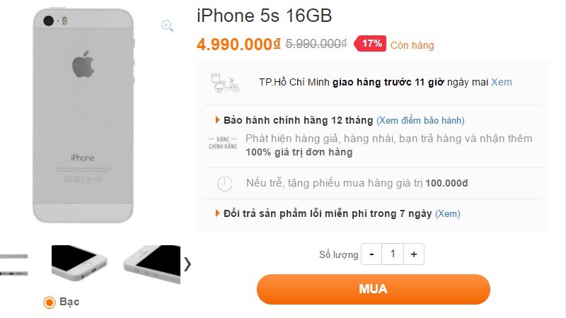 Loạt smartphone hàng hiệu đang được giảm giá cực hấp dẫn tại VuiVui.com (HCM) Loạt smartphone hàng hiệu đang được giảm giá cực hấp dẫn tại VuiVui.com (HCM)