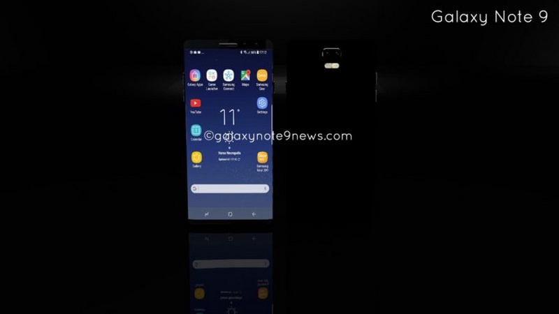 Galaxy Note 8 còn chưa ra mắt nhưng concept Galaxy Note 9  màn hình 4K, RAM 8GB đã xuất hiện