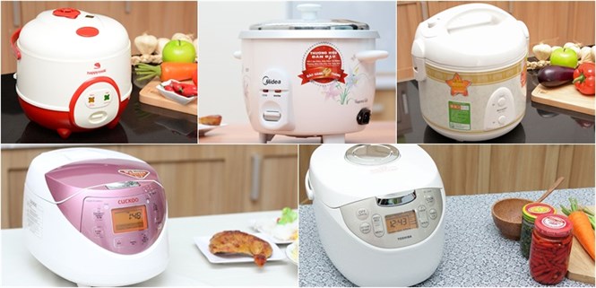 5 chiếc nồi cơm điện giá tốt cho người độc thân