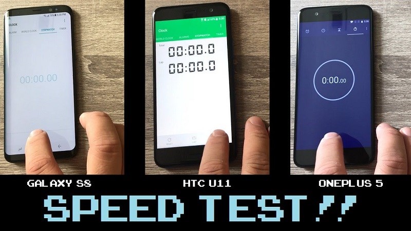 Đều dùng chip Snapdragon 835 nhưng OnePlus 5, Galaxy S8 hay HTC U11 mới là trùm tốc độ?