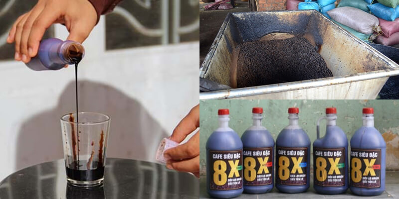 Thành phần độc hại của cà phê bẩn