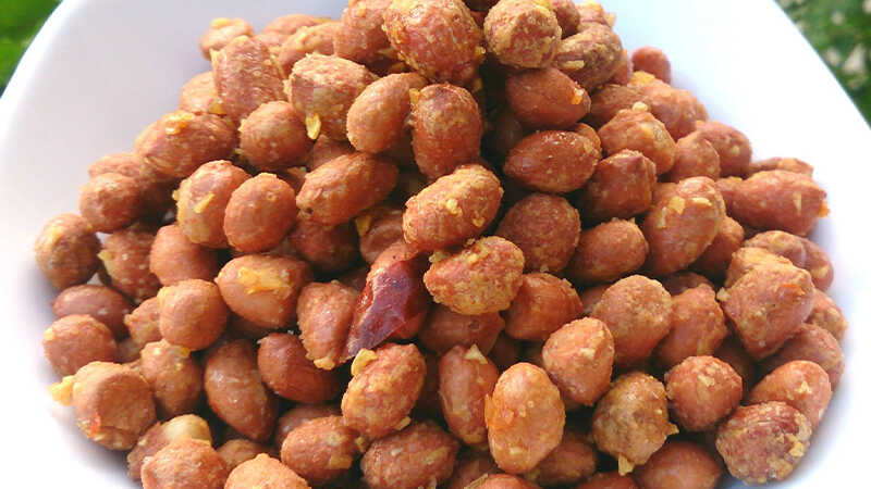 How to make roasted peanuts with crispy fish sauce