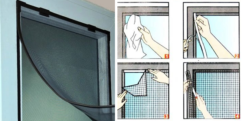 Cách tự làm cửa lưới chống muỗi tại nhà Cách tự làm cửa lưới chống muỗi tại nhà