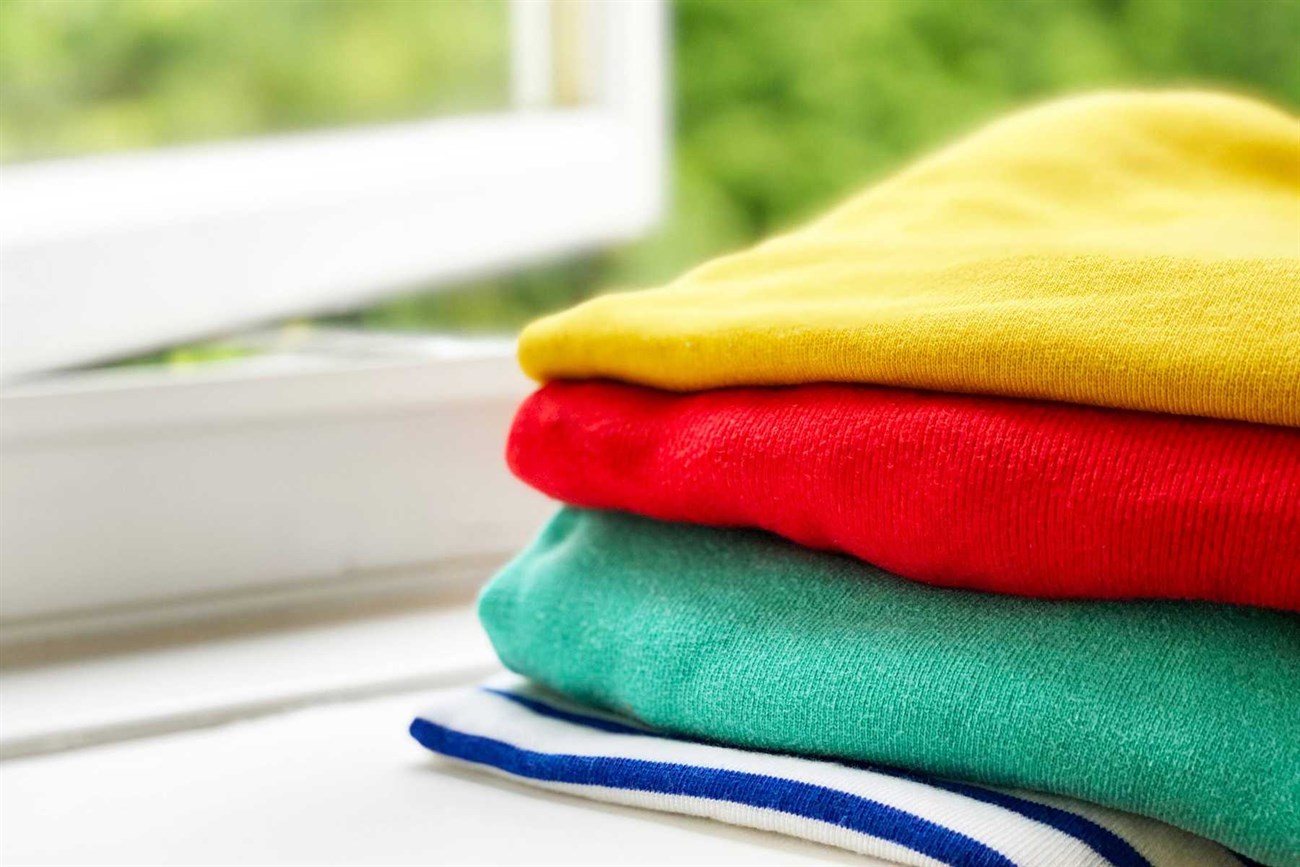 Quần áo không bị phai màu khi sấy bằng máy sấy quần áo