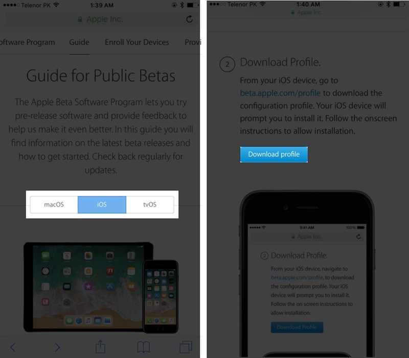iOS 11 beta iOS 11 beta