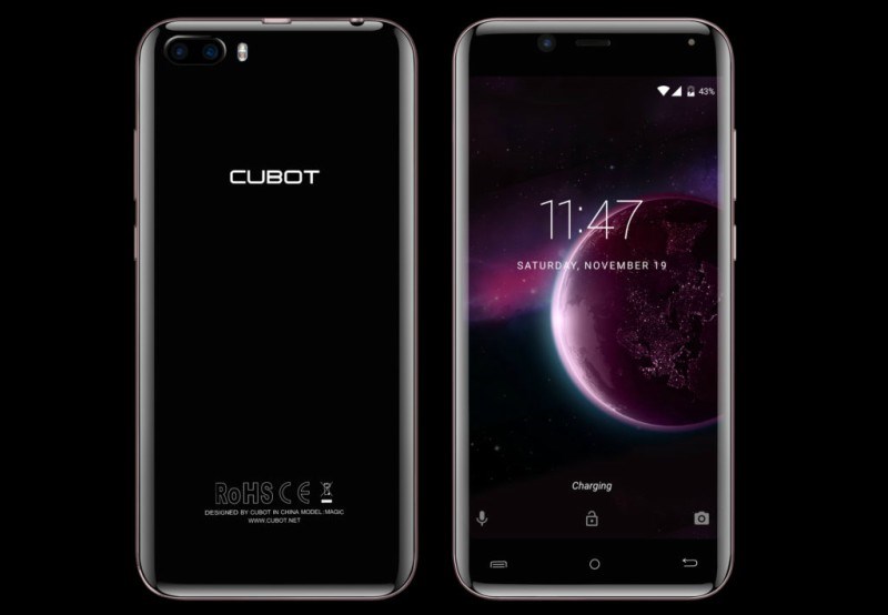 Xuất hiện smartphone màn hình cong 4 cạnh, camera kép giống iPhone 7 Plus