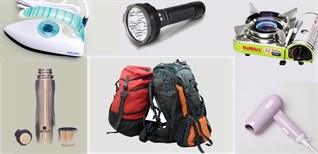 Top 5 món đồ gia dụng có thể mang theo khi đi du lịch