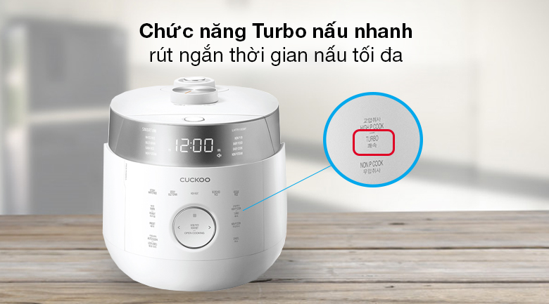 Chức năng Turbo nấu nhanh