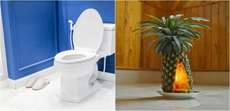 Cách khử mùi toilet bằng trái thơm