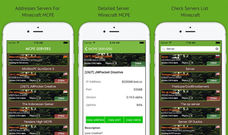 Multiplayer for Minecraft PE