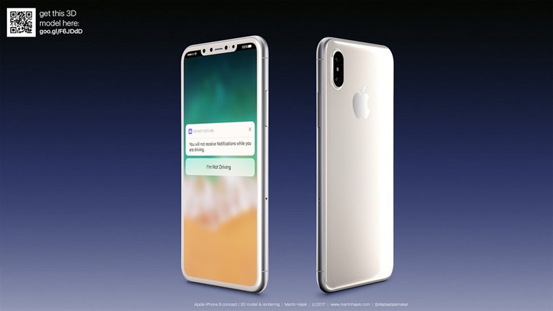 Concept iPhone 8 với thiết kế nhôm kính, màn hình không viền cực đẹp có thể được Apple chọn Concept iPhone 8 với thiết kế nhôm kính, màn hình không viền cực đẹp có thể được Apple chọn