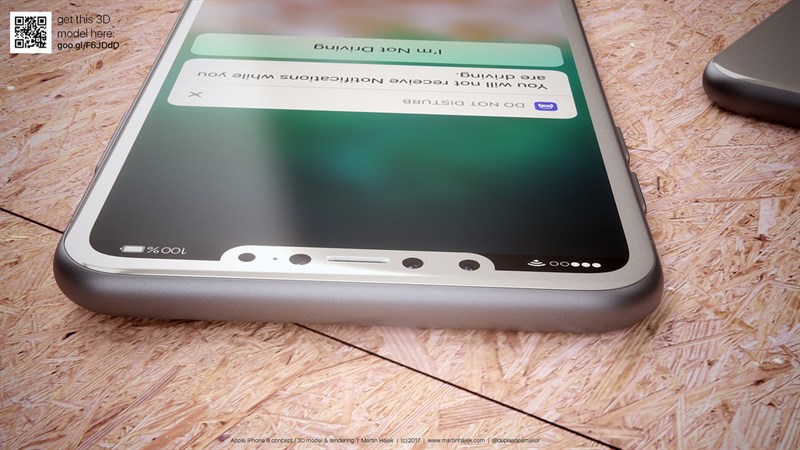Concept iPhone 8 với thiết kế nhôm kính, màn hình không viền cực đẹp có thể được Apple chọn Concept iPhone 8 với thiết kế nhôm kính, màn hình không viền cực đẹp có thể được Apple chọn