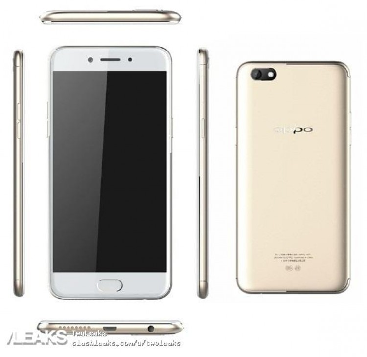 Thiết bị được cho là OPPO A77T