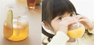 Nước ép lê có tác dụng gì với trẻ nhỏ?