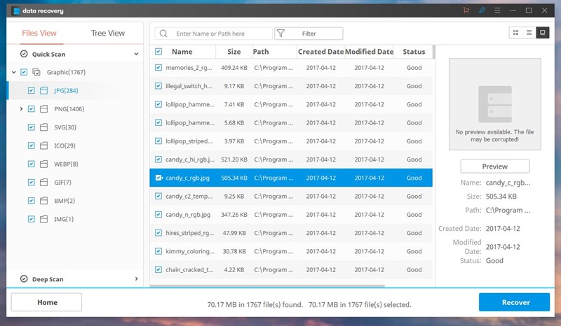 Wondershare Data Recovery