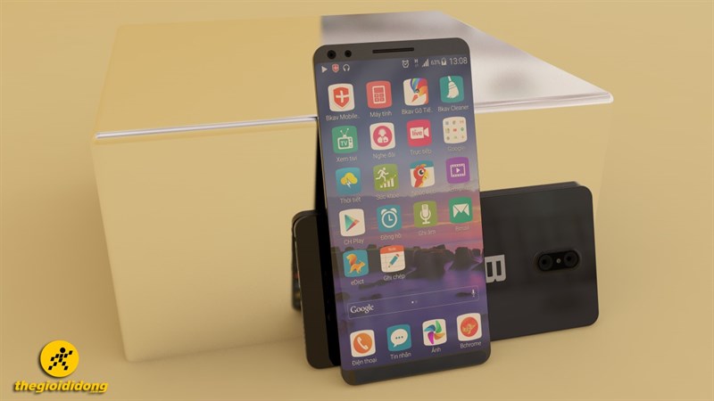 Concept Bphone 2 với thiết kế không viền, màn hình kép cùng camera kép ấn tượng Concept Bphone 2 với thiết kế không viền, màn hình kép cùng camera kép ấn tượng