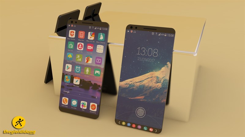 Concept Bphone 2 với thiết kế không viền, màn hình kép cùng camera kép ấn tượng Concept Bphone 2 với thiết kế không viền, màn hình kép cùng camera kép ấn tượng