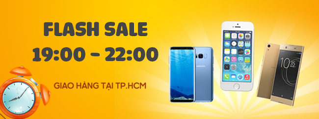 Flash sale chỉ trong vòng 3h dành cho TOP smartphone bán chạy. Cơ hội không thể bỏ qua!