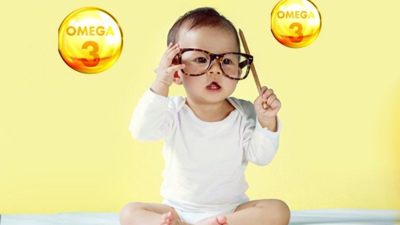 Công dụng của Omega 3 với trẻ em