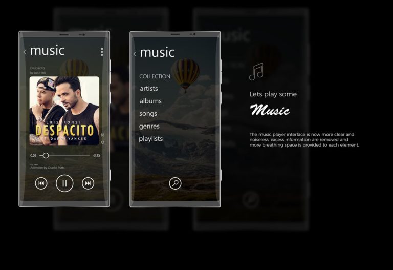 Concept: Surface Phone với vân tay siêu âm, màn hình cong cực hấp dẫn