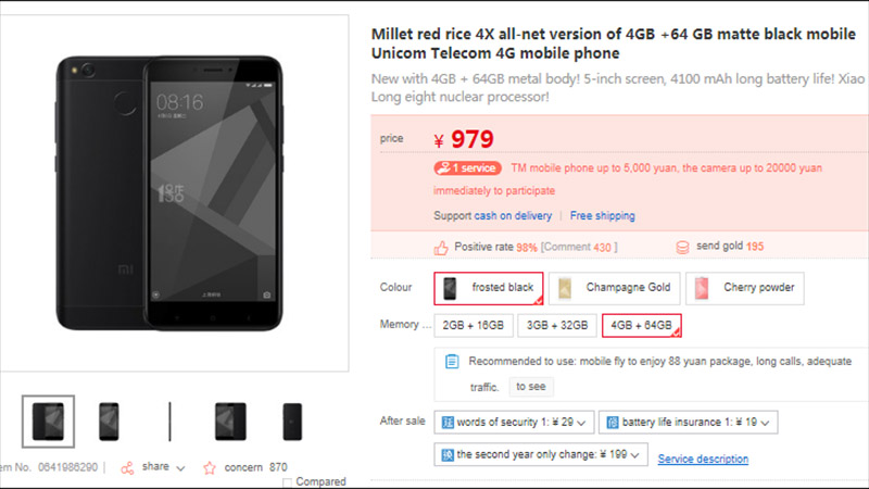Xiaomi Redmi 4X Xiaomi Redmi 4X