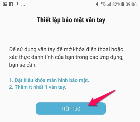 Cách cài đặt vân tay trên Samsung J7 Pro để khóa máy, ứng dụng...