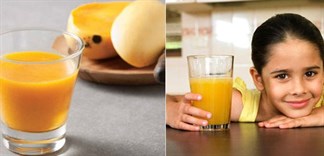 Nước ép xoài có tác dụng gì cho bé và cách chế biến