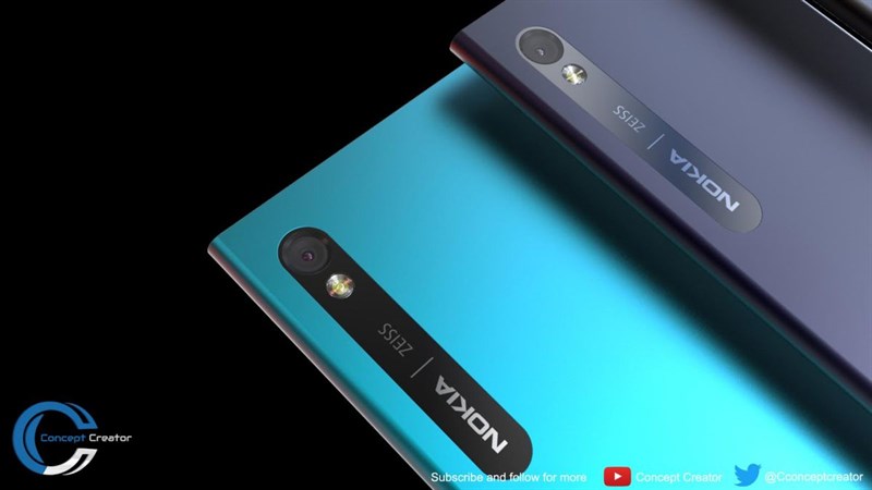 Concept Nokia Edge: Màn hình cong, viền siêu mỏng với camera Zeiss khẩu độ lớn