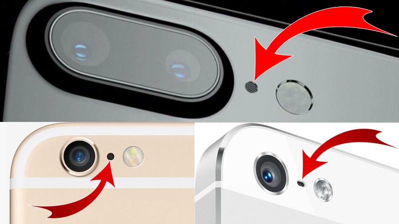 Lỗ nhỏ trên camera iPhone dùng làm gì