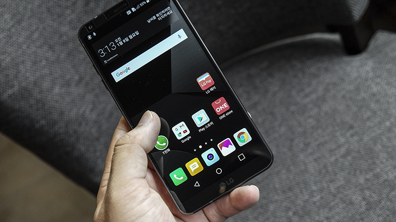 trên tay LG G6 Plus