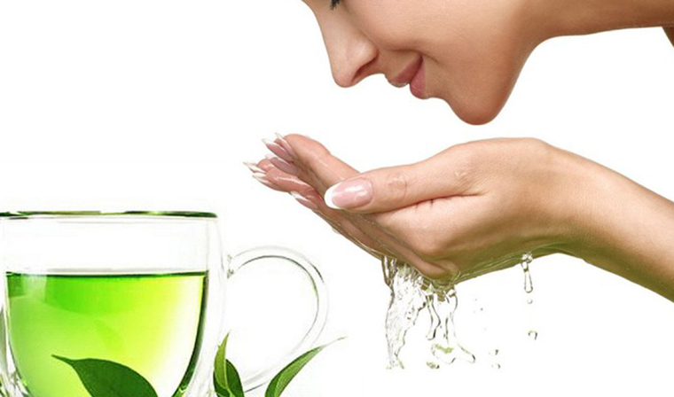Điều "thần kỳ" khi rửa mặt bằng trà xanh