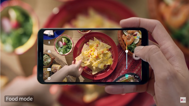 chế độ Food trên camera LG Q6 chế độ Food trên camera LG Q6