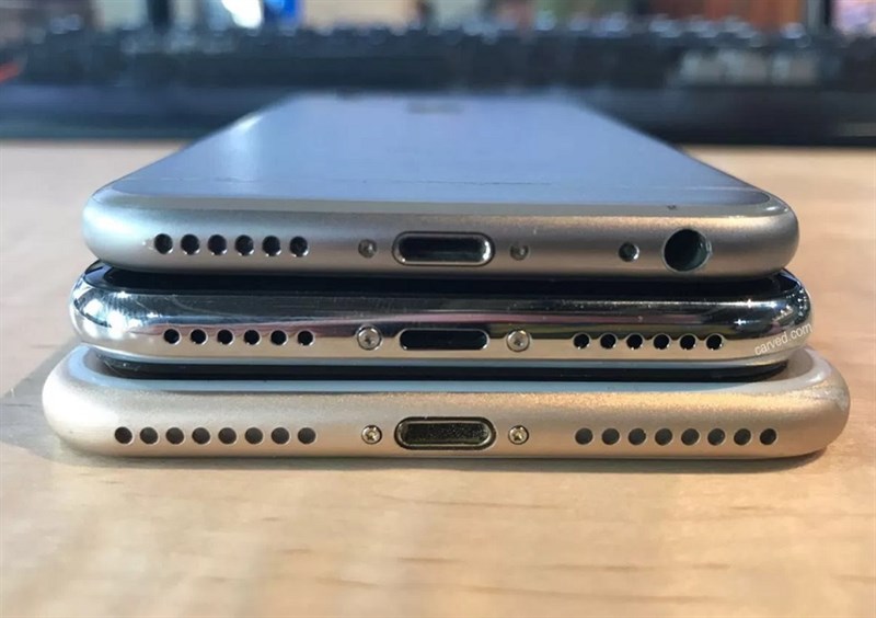 iPhone 8 xuất hiện bên cạnh iPhone 6s và iPhone 7 Plus