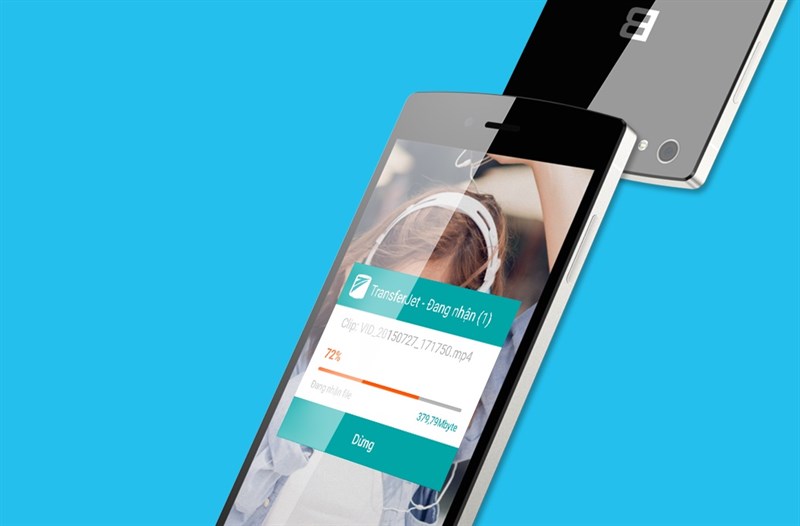 công nghệ transfer jet trên bphone