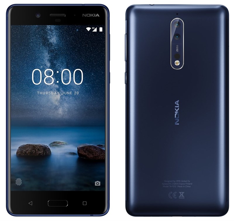 Hình ảnh được cho là của Nokia 8
