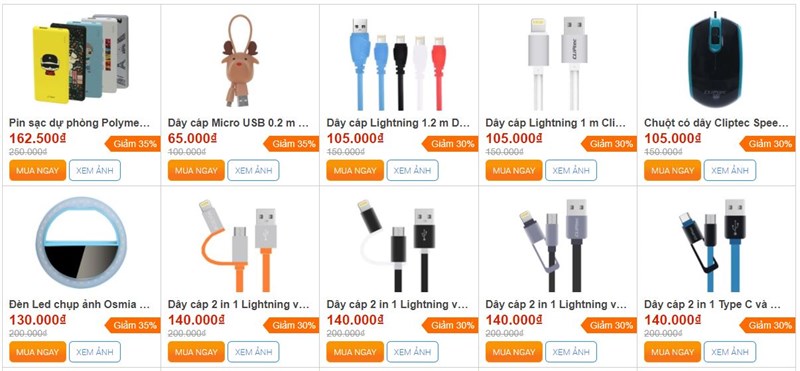 Smartphone, laptop, tablet và loạt phụ kiện hot đang giảm giá cực ngon khi mua online