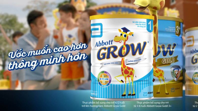 Sữa bột Abbott Grow số 1