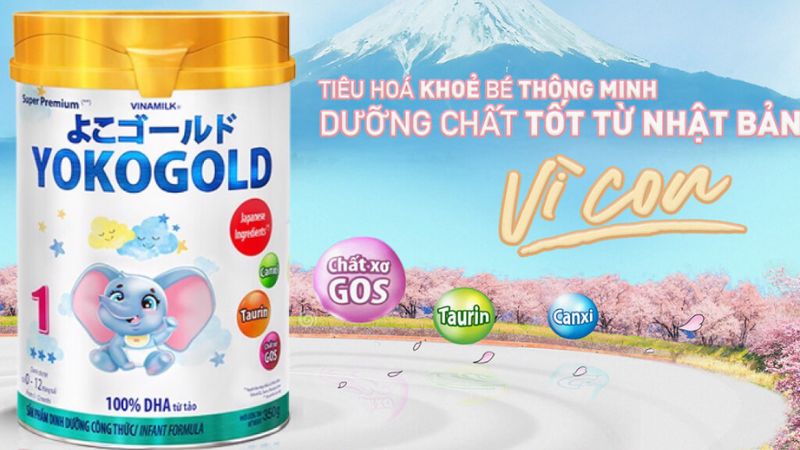 Sữa bột Vinamilk Yoko Gold số 1