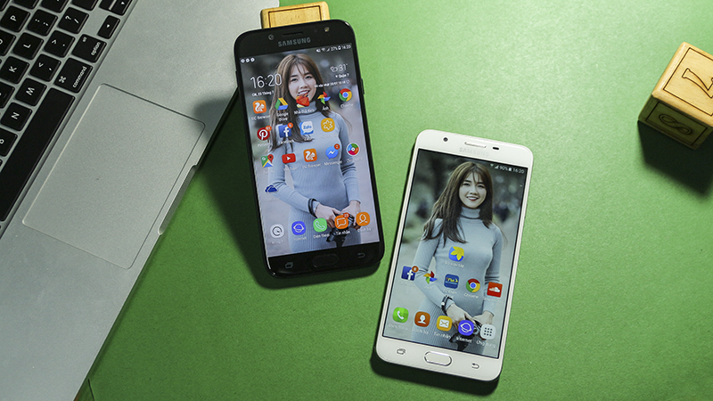 So sánh Galaxy J7 Pro và J7 Prime