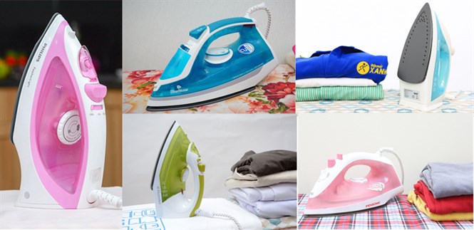 Top 5 bàn ủi hơi nước đáng mua, giá rẻ dưới 500 ngàn