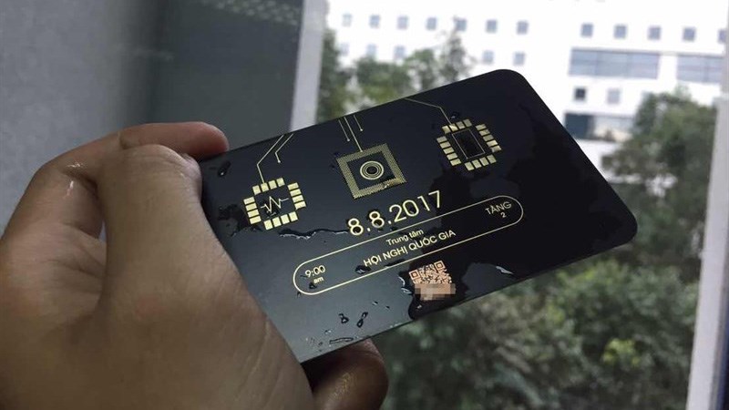 Thiệp mời Bphone 2 Thiệp mời Bphone 2