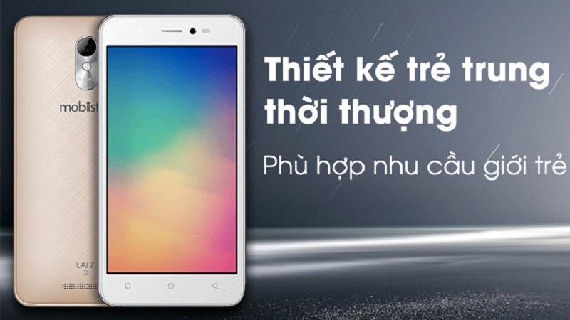 Smartphone giá rẻ Mobiistar Lai Z2 có thiết kế thời trang, chạy Android 7 lên kệ TGDĐ
