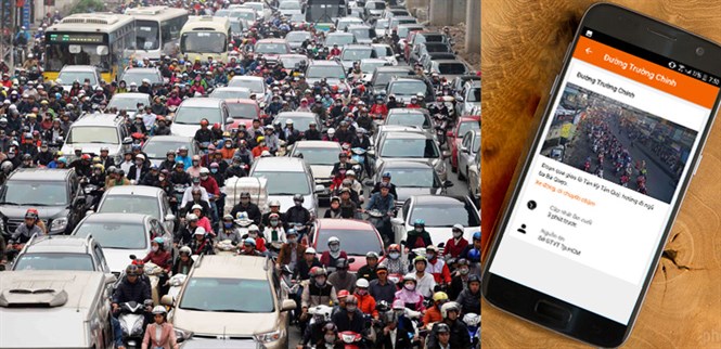 Trực tiếp xem camera giao thông để tránh kẹt xe ở Sài Gòn mọi lúc trên smartphone
