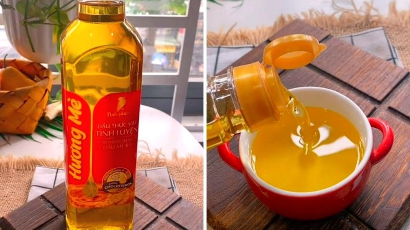 How to use vegetable oil