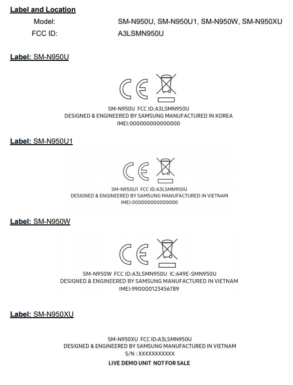 Samsung Galaxy Note 8 đạt chứng nhận quan trọng, sẵn sàng ra mắt