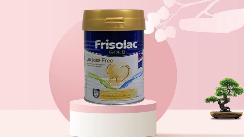 Sữa bột Frisolac Gold Lactose Free