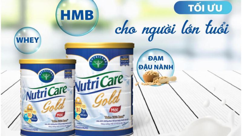 Sữa bột Nutricare Gold