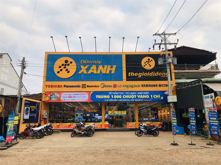 Sieu Thị điện May Xanh Ka Tum Tan Chau Tay Ninh